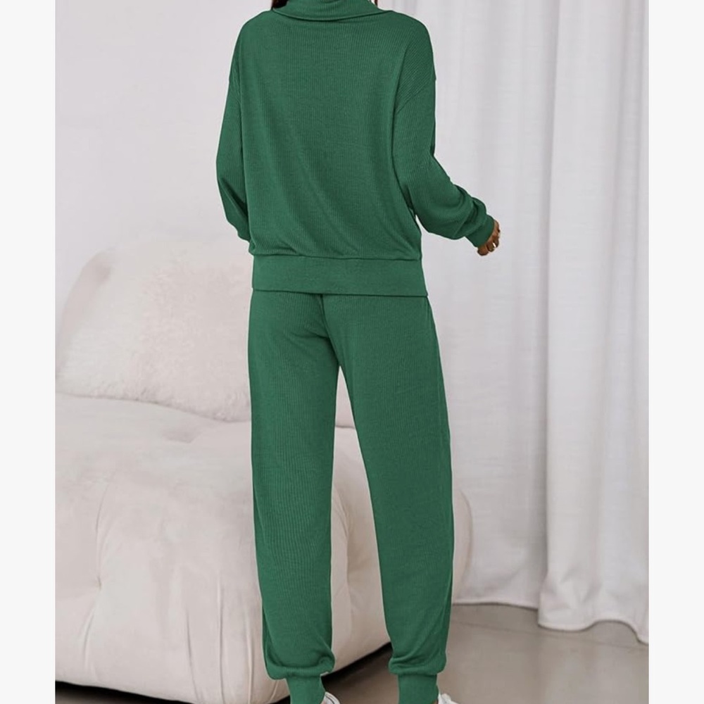 Prettygarden 2 piece ribbed Women's set - Picture 2 of 6